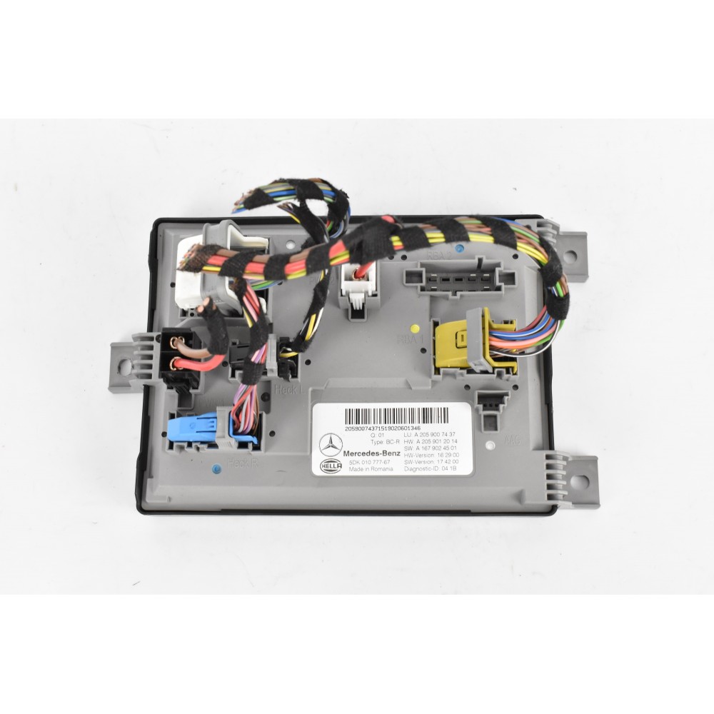 A2059007437. Body control module BC-R MERCEDES BENZ W205 W253